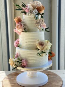 Hochzeitstorte 3-stöckig
