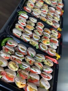 Mini Pitas gefüllt