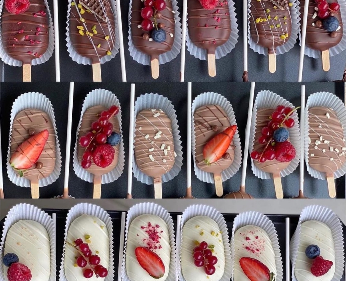 Cakesicles in Glaceform