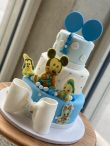 Mickey Torte 3 Stöcke