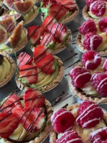 Tartelettes gefüllt