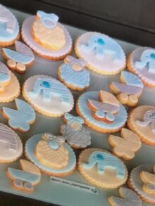 Kekse mit Fondant