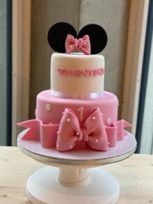 Minnie Mouse Torte 2 stöckig