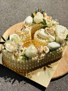 Naked Cake Doppelherz
