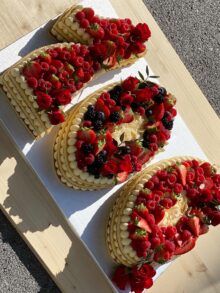 Naked Cake Zahlentorte