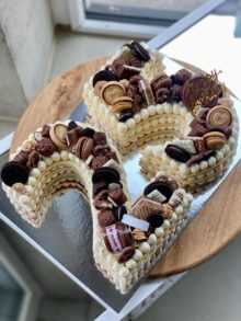 Naked Cake Zahlentorte