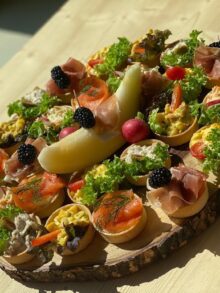 Tartelettes gefüllt salzig