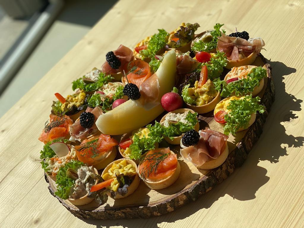 Tartelettes gefüllt salzig